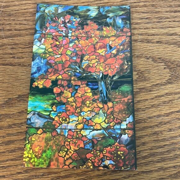 Tiffany Windows 19 blank cards with pictures of Stained Glass Designs - Picture 8 of 11